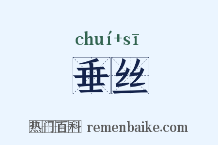 垂丝是什么意思的图片